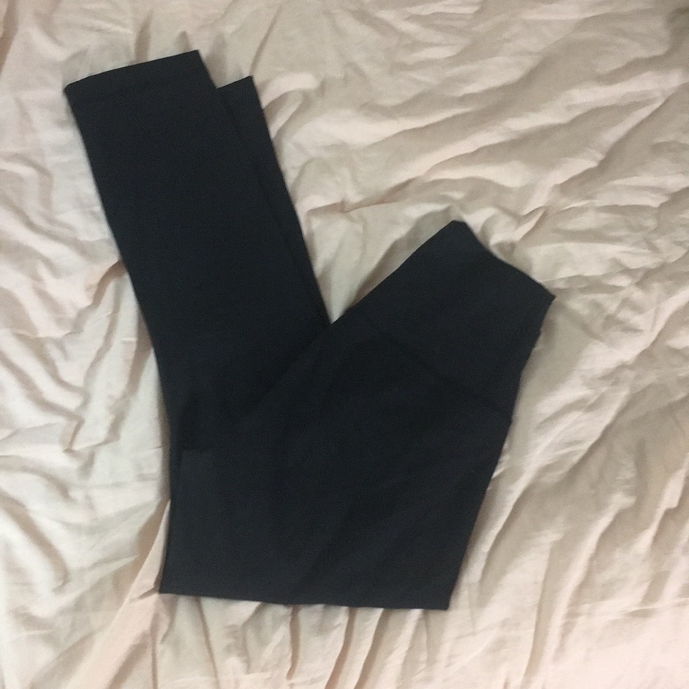 Lululemon nylon pants,high waisted reversible